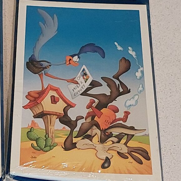 USPS Warner Brothers Road Runner & Wile E. Coyote Postcards from Year 2000 - Picture 12 of 14